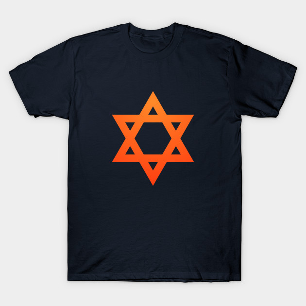 Warm Jewish Star of David